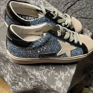 Glitter Superstar shoes